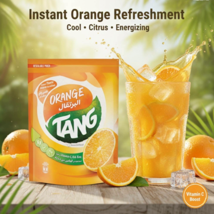 Tang Orange Flavored Drink Mix (Bahrain) -375g